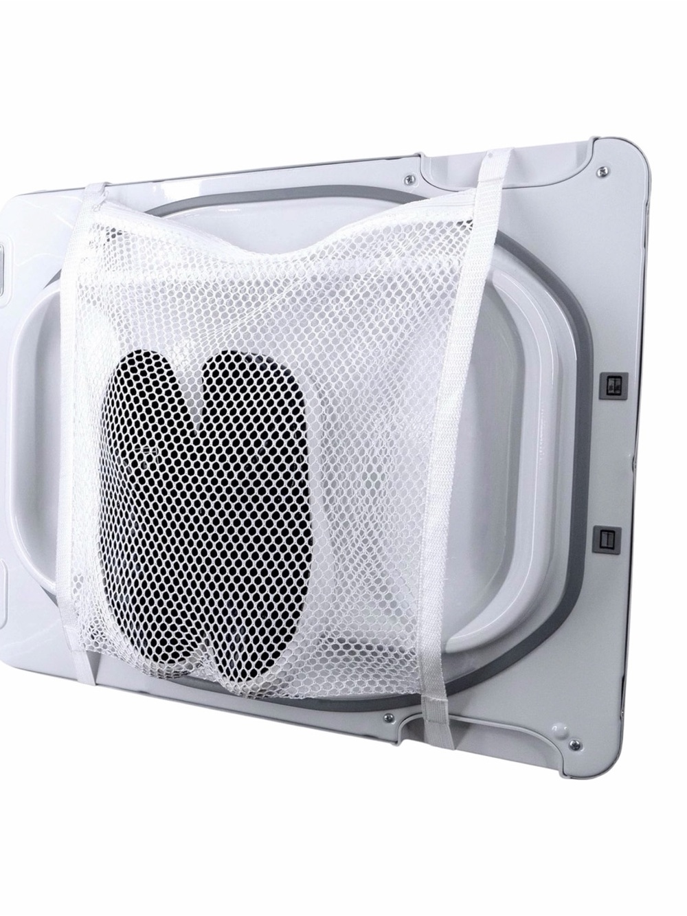 S&T INC. Sneaker Dryer Bag, Dryer Door Shoe Net with Elastic Straps, Sneaker Bag